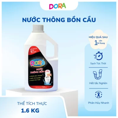 Nước Thông Bồn Cầu Dora 1.6KG