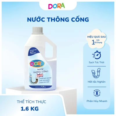 Nước Thông Cống Dora 1.6KG